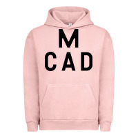 Pigment Salmon Minneapolis College of Art and Design Urban Hoodie - linhVisuals