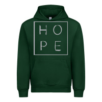 Forest Green hope quote Urban Hoodie - linhVisuals