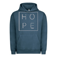 Pigment Midnight Navy hope quote Urban Hoodie - linhVisuals