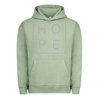 Pigment Oil Green hope quote Urban Hoodie - linhVisuals