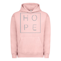 Pigment Salmon hope quote Urban Hoodie - linhVisuals
