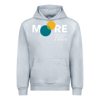 Heather Grey Moore College of Art and Design Urban Hoodie - linhVisuals