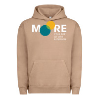 Pigment Burro Moore College of Art and Design Urban Hoodie - linhVisuals
