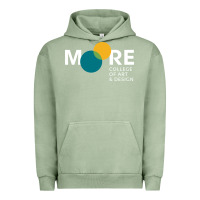 Pigment Oil Green Moore College of Art and Design Urban Hoodie - linhVisuals