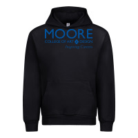 Black Moore College of Art and Design Urban Hoodie - linhVisuals