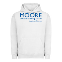 Pigment Lunar Rock Moore College of Art and Design Urban Hoodie - linhVisuals