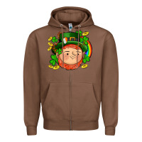 Chestnut st patricks elf Zipper Hoodie - AdoDesignShop