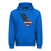 Cobalt courage is contagious and eagle Urban Hoodie - linhVisuals
