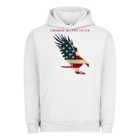 Pigment Lunar Rock courage is contagious and eagle Urban Hoodie - linhVisuals