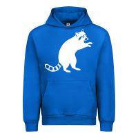 Cobalt raccoon Urban Hoodie - linhVisuals