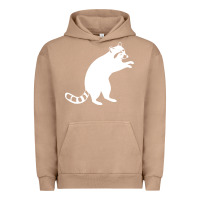 Pigment Burro raccoon Urban Hoodie - linhVisuals