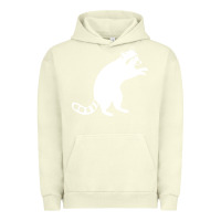 Pigment Pistachio raccoon Urban Hoodie - linhVisuals