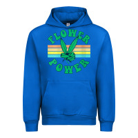 Cobalt womens flower power 420 thc pot weed medical marijuana funny weed v ne Urban Hoodie - linhVisuals