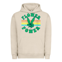 Pigment French Oak womens flower power 420 thc pot weed medical marijuana funny weed v ne Urban Hoodie - linhVisuals