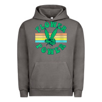 Pigment Tornado womens flower power 420 thc pot weed medical marijuana funny weed v ne Urban Hoodie - linhVisuals