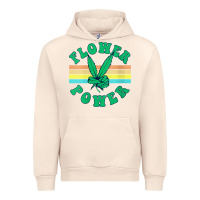Sandshell womens flower power 420 thc pot weed medical marijuana funny weed v ne Urban Hoodie - linhVisuals