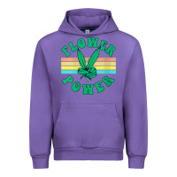 Tulip womens flower power 420 thc pot weed medical marijuana funny weed v ne Urban Hoodie - linhVisuals