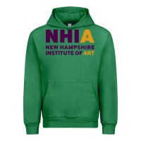 Emerald New Hampshire Institute of Art Urban Hoodie - linhVisuals