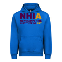 Cobalt New Hampshire Institute of Art Urban Hoodie - linhVisuals