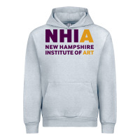 Heather Grey New Hampshire Institute of Art Urban Hoodie - linhVisuals