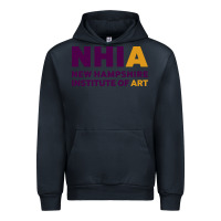 Navy New Hampshire Institute of Art Urban Hoodie - linhVisuals