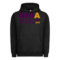 Pigment Black New Hampshire Institute of Art Urban Hoodie - linhVisuals