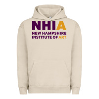 Pigment French Oak New Hampshire Institute of Art Urban Hoodie - linhVisuals