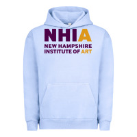 Pigment Grape Ice New Hampshire Institute of Art Urban Hoodie - linhVisuals