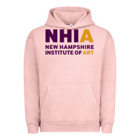 Pigment Salmon New Hampshire Institute of Art Urban Hoodie - linhVisuals