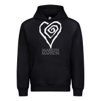 Black marlyn manson special music popular Urban Hoodie - linhVisuals