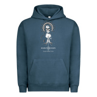 Pigment Midnight Navy marlyn manson special music popular Urban Hoodie - linhVisuals