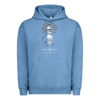 Pigment Pebble Blue marlyn manson special music popular Urban Hoodie - linhVisuals