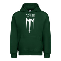 Forest Green marlyn manson special music popular Urban Hoodie - linhVisuals
