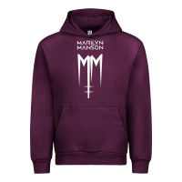 Mauve Wine marlyn manson special music popular Urban Hoodie - linhVisuals