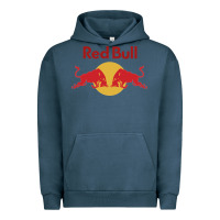 Pigment Midnight Navy red formula team Urban Hoodie - linhVisuals
