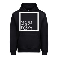 Black people over profit democratic socialism pro socialist symbol t shirt Urban Hoodie - linhVisuals