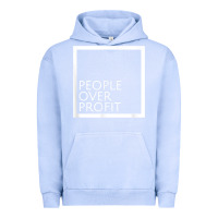 Pigment Grape Ice people over profit democratic socialism pro socialist symbol t shirt Urban Hoodie - linhVisuals