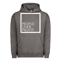 Pigment Tornado people over profit democratic socialism pro socialist symbol t shirt Urban Hoodie - linhVisuals