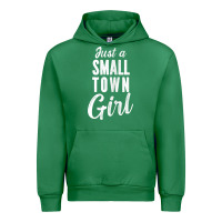Emerald womens just a small town girl journey t shirt Urban Hoodie - linhVisuals