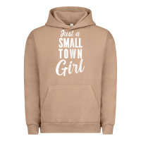 Pigment Burro womens just a small town girl journey t shirt Urban Hoodie - linhVisuals