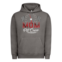 Pigment Tornado race car mom pit crew racing family birthday party t shirt Urban Hoodie - linhVisuals