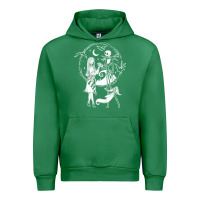 Emerald nightmare before christmas jack and sally t shirt Urban Hoodie - linhVisuals