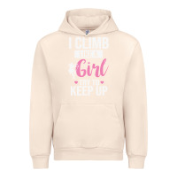 Sandshell climbing climb mountain climbing like a girl 345 climb climbing lover Urban Hoodie - linhVisuals