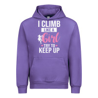 Tulip climbing climb mountain climbing like a girl 345 climb climbing lover Urban Hoodie - linhVisuals