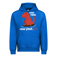 Cobalt dinosaur dino trex row t rex saurus Urban Hoodie - linhVisuals