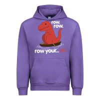 Tulip dinosaur dino trex row t rex saurus Urban Hoodie - linhVisuals