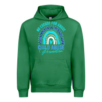 No Excuse Child Abuse Prevention Awareness Leopard Rainbow T Shirt Urban Hoodie | Teevron