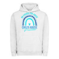 Pigment Lunar Rock no excuse child abuse prevention awareness leopard rainbow t shirt Urban Hoodie - linhVisuals
