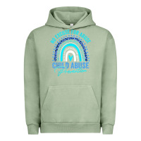 Pigment Oil Green no excuse child abuse prevention awareness leopard rainbow t shirt Urban Hoodie - linhVisuals