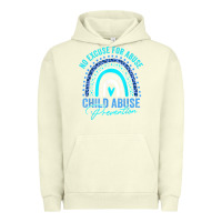 Pigment Pistachio no excuse child abuse prevention awareness leopard rainbow t shirt Urban Hoodie - linhVisuals